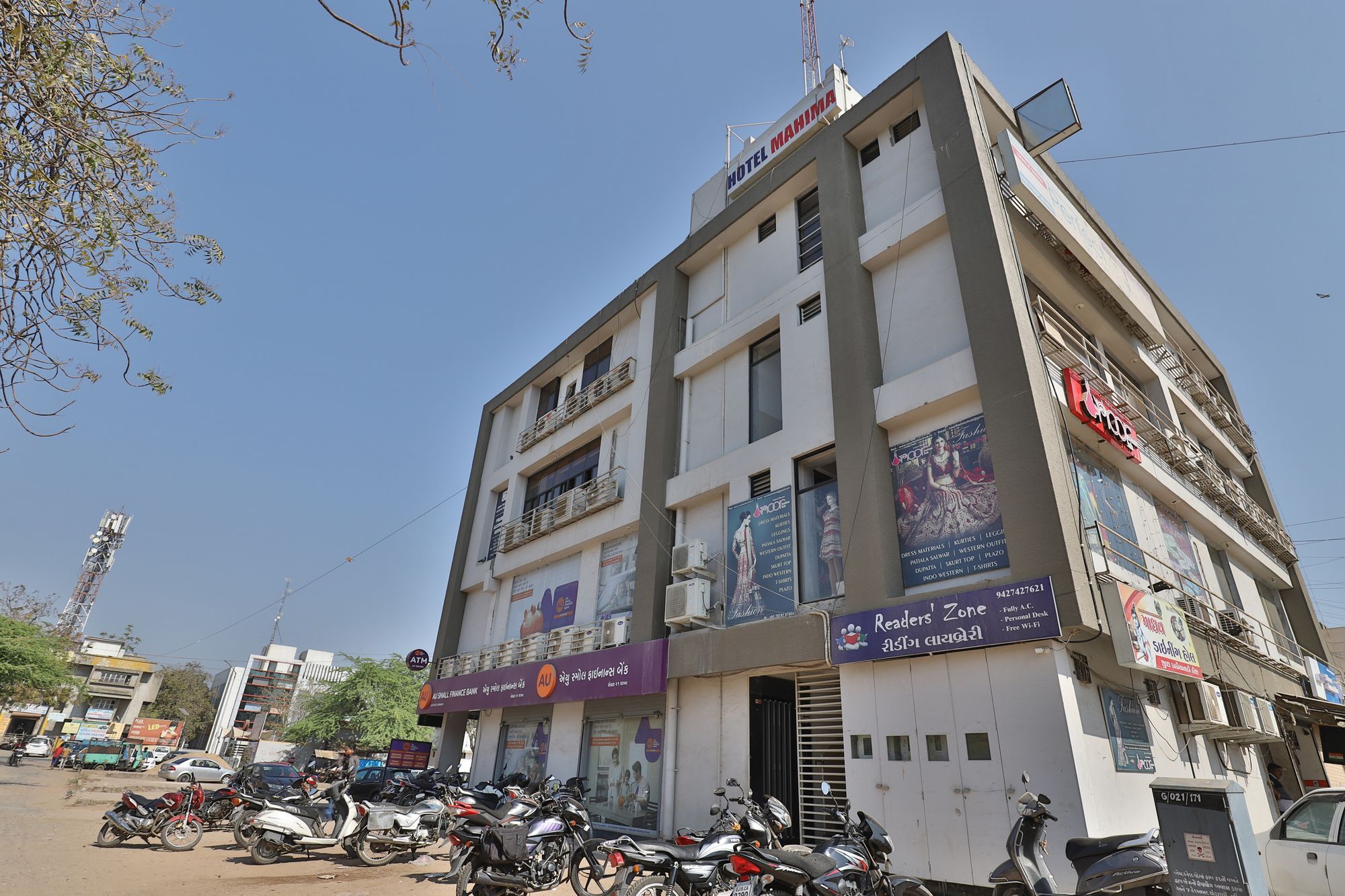 Oyo 11649 Hotel Mahima Gandhinagar Exteriör bild